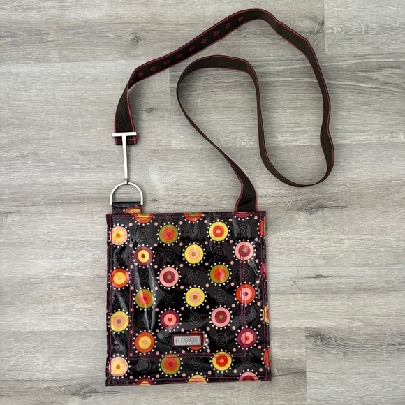 HADAKI Women’s Colorful Patterned Crossbody Bag Casual Quality - Picture 1 of 12